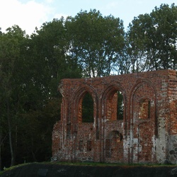 Trzęsacz-ruiny kościoła